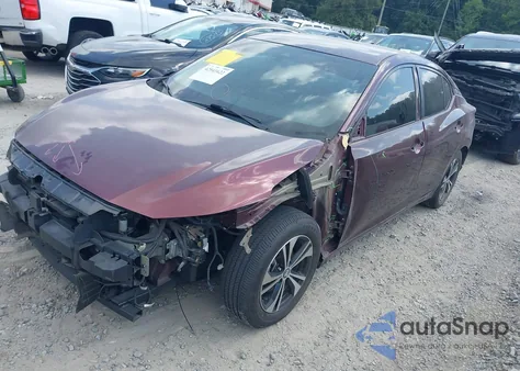 2021 Nissan Sentra Sv Xtronic Cvt из США, поврежденный, VIN 3N1AB8CVXMY262868